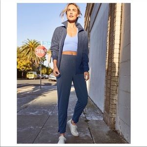 Athleta Brooklyn Textured Leopard Ankle Pant Size 8